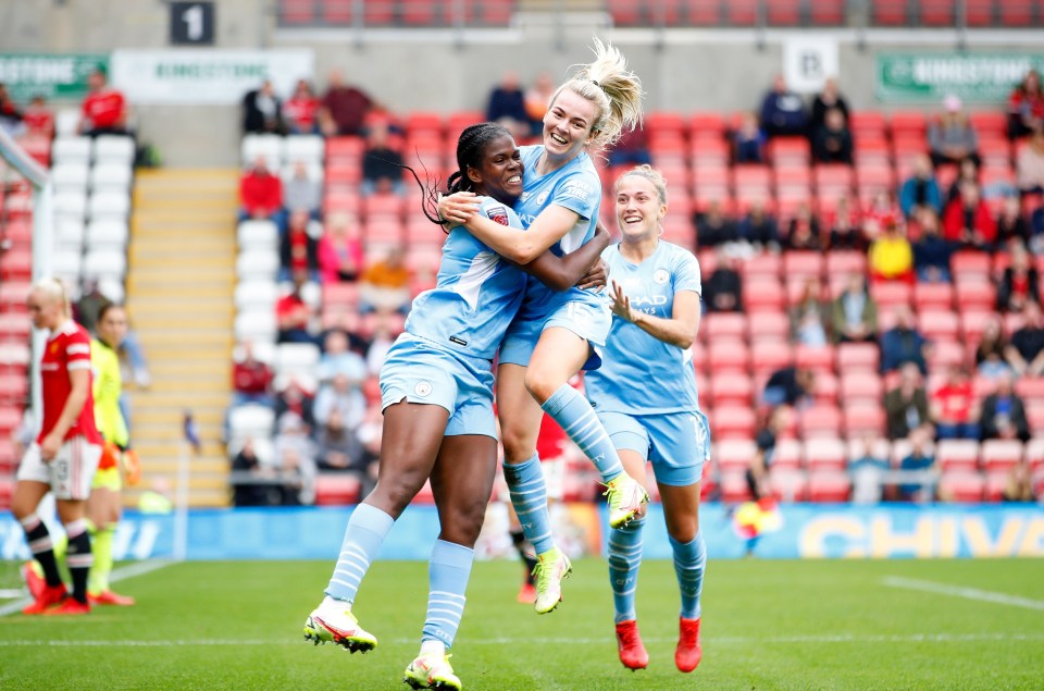 Man City are looking to climb up the WSL table following the team's second-place finish last season