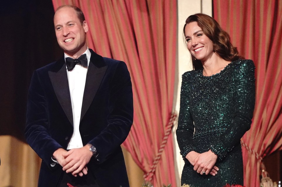 Will and Kate also attended last year's performance at the Royal Albert Hall