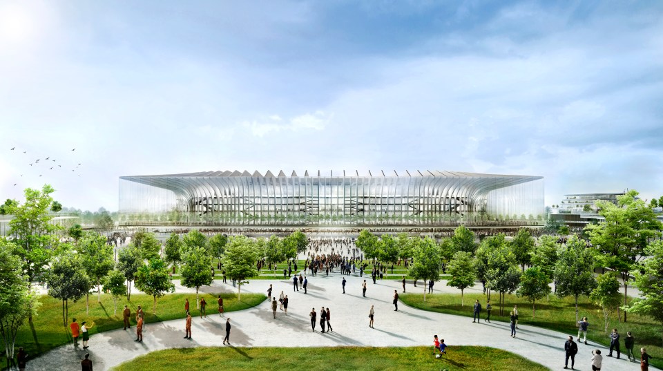 Set to open in 2027, it will boast 65,000 seats