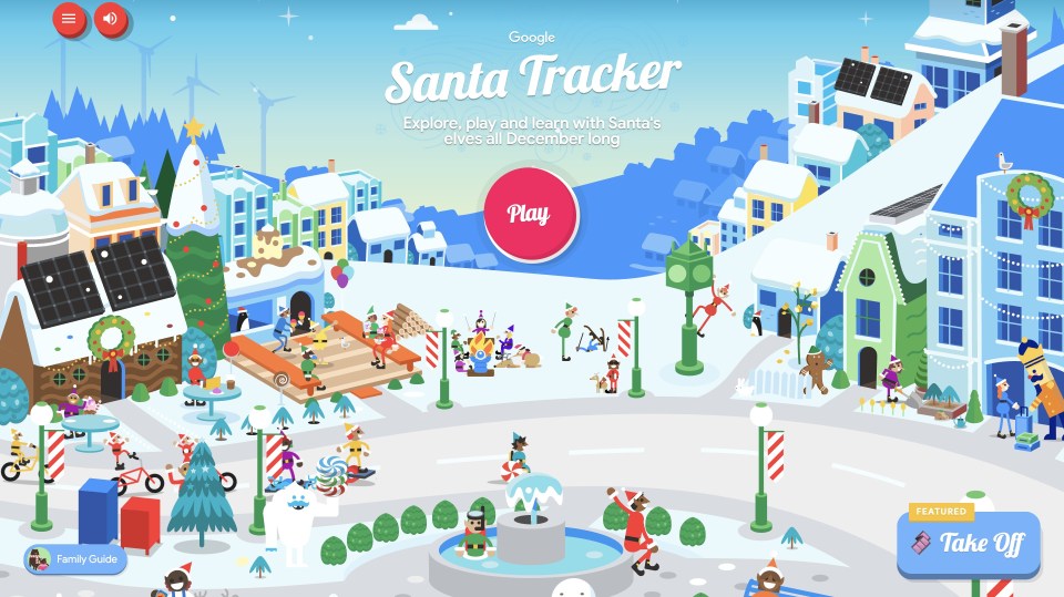 Google has a load of Christmas games to play too