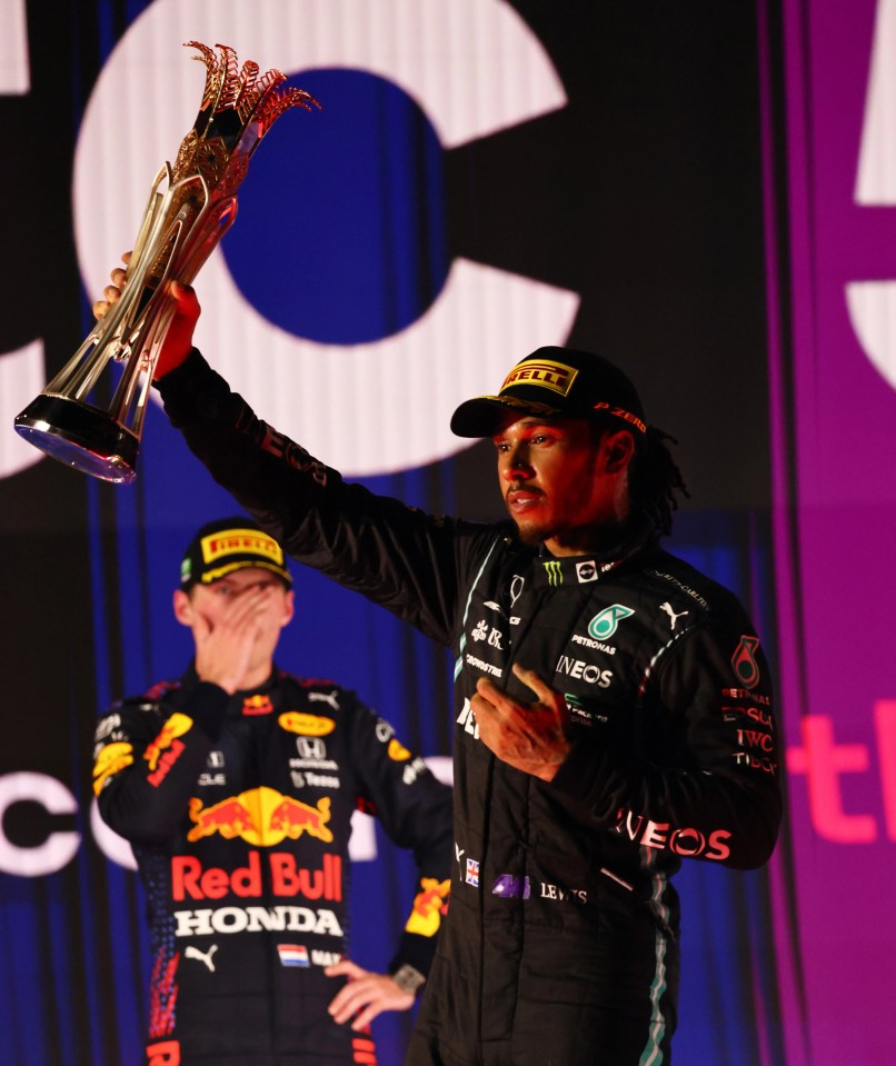 Hamilton's win in Saudi Arabia took him level with Verstappen