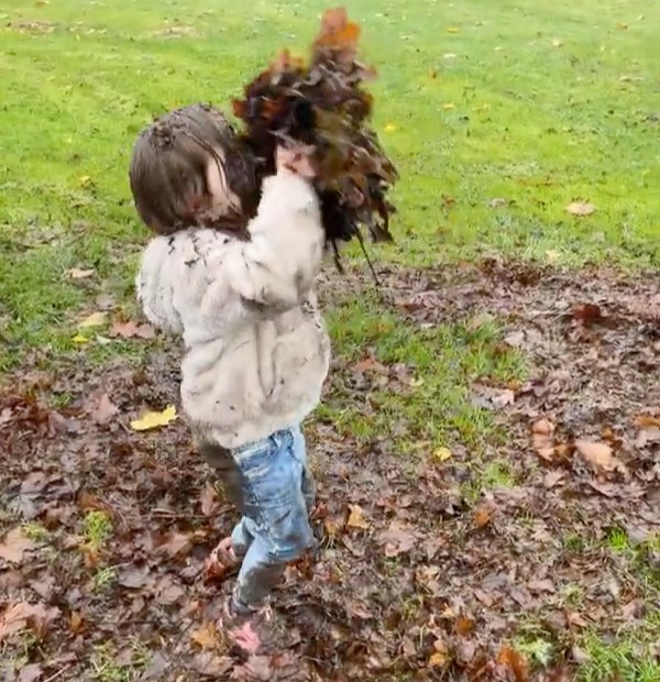 The kids were loving getting mucky