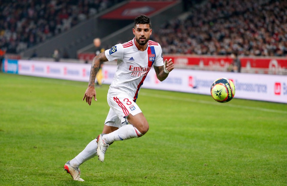 Emerson Palmieri was loaned to Lyon for the season but Chelsea are looking at ways of recalling him in January to ease their defensive injury worries