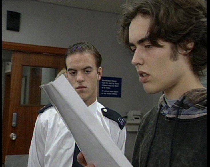 Russell was also an accused teenager in The Bill in 1994