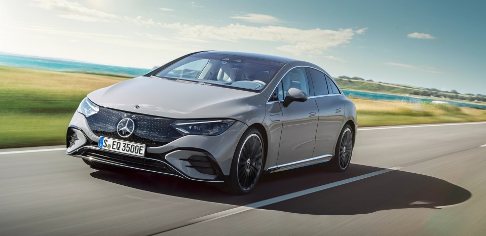 The favourite of suburban minicabbies, the Mercedes E-Class, will be joined by an all-electric saloon called the Mercedes EQE