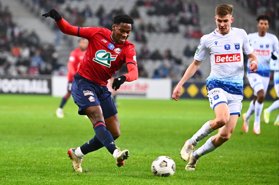 Jonathan David will leave Lille at the end of the season, his agent said