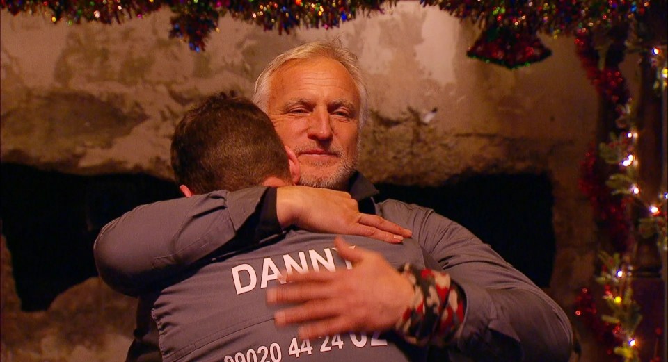 Danny was open about his 'man crush' on David from the start