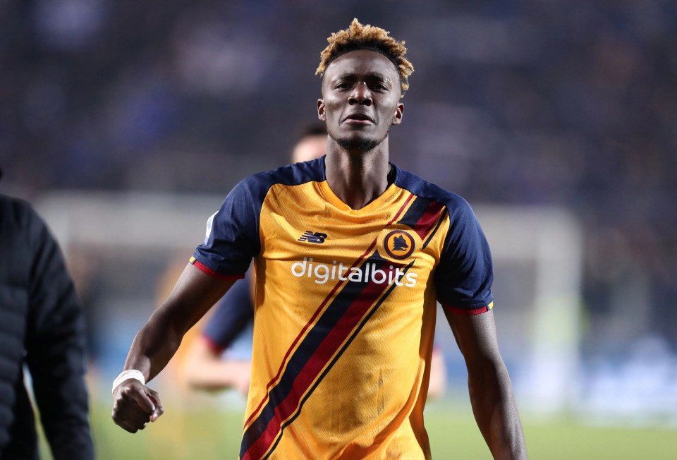 Abraham swapped Chelsea for Roma at the start of the 2021-22 season