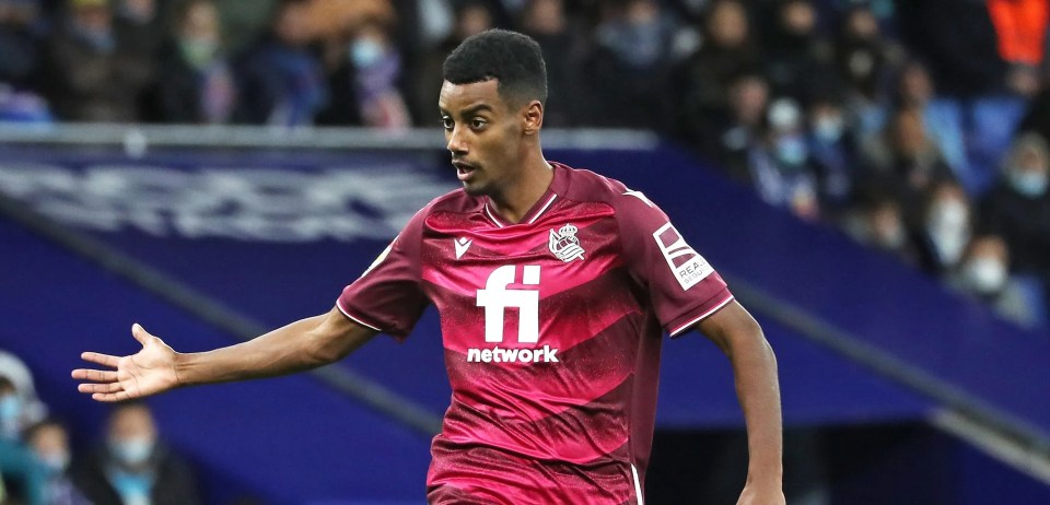 Alexander Isak impressed at the Euros last summer