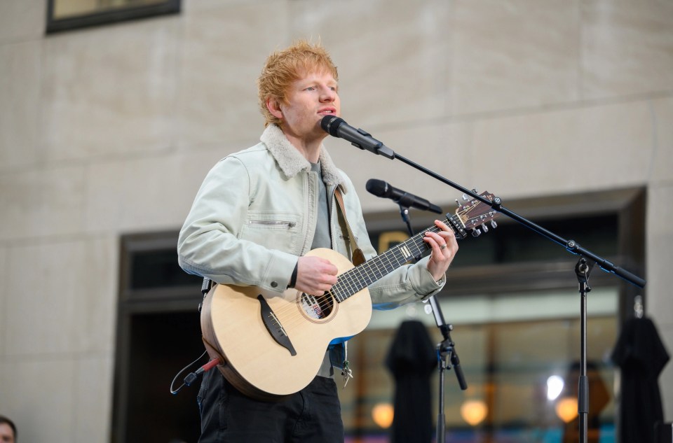 National treasure Ed Sheeran will be performing at the Royal Variety Performance 2021