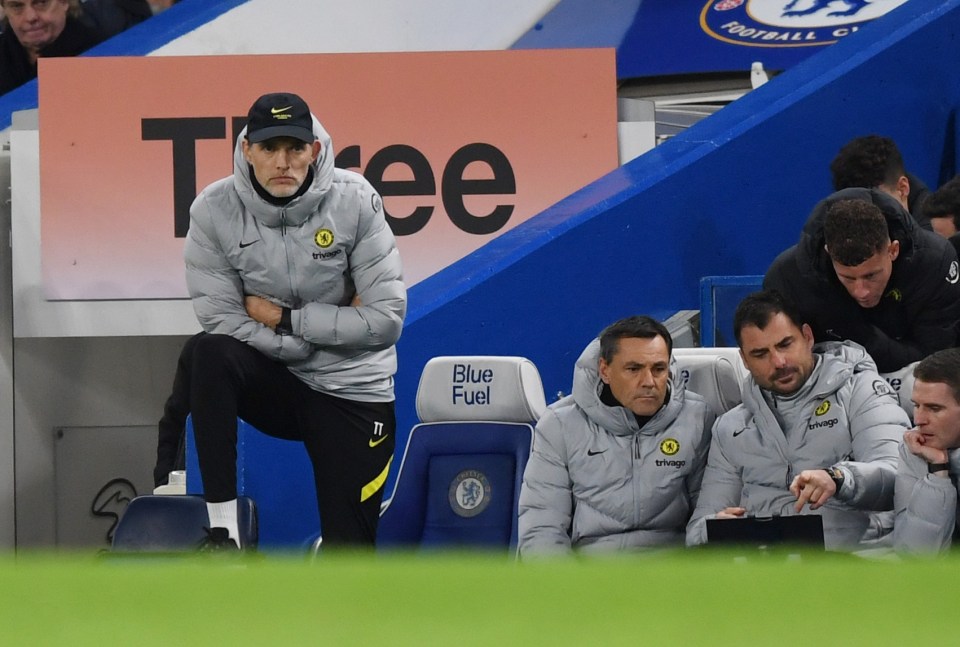 Thomas Tuchel saw his side slip four points behind league leaders Man City