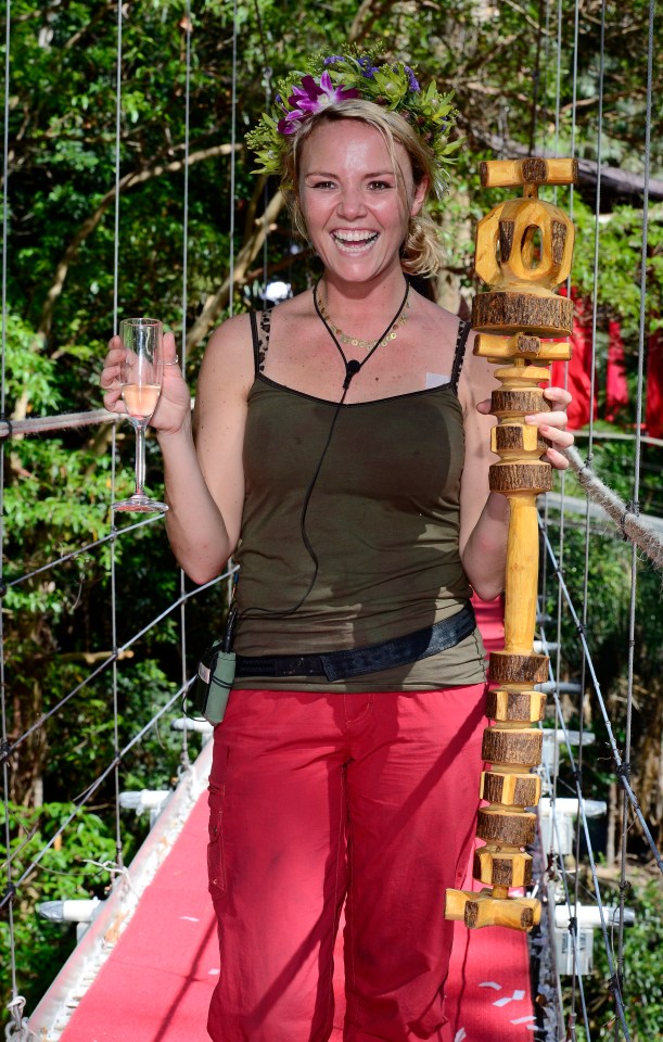  EastEnders actress Charlie Brooks was victorious in 2012