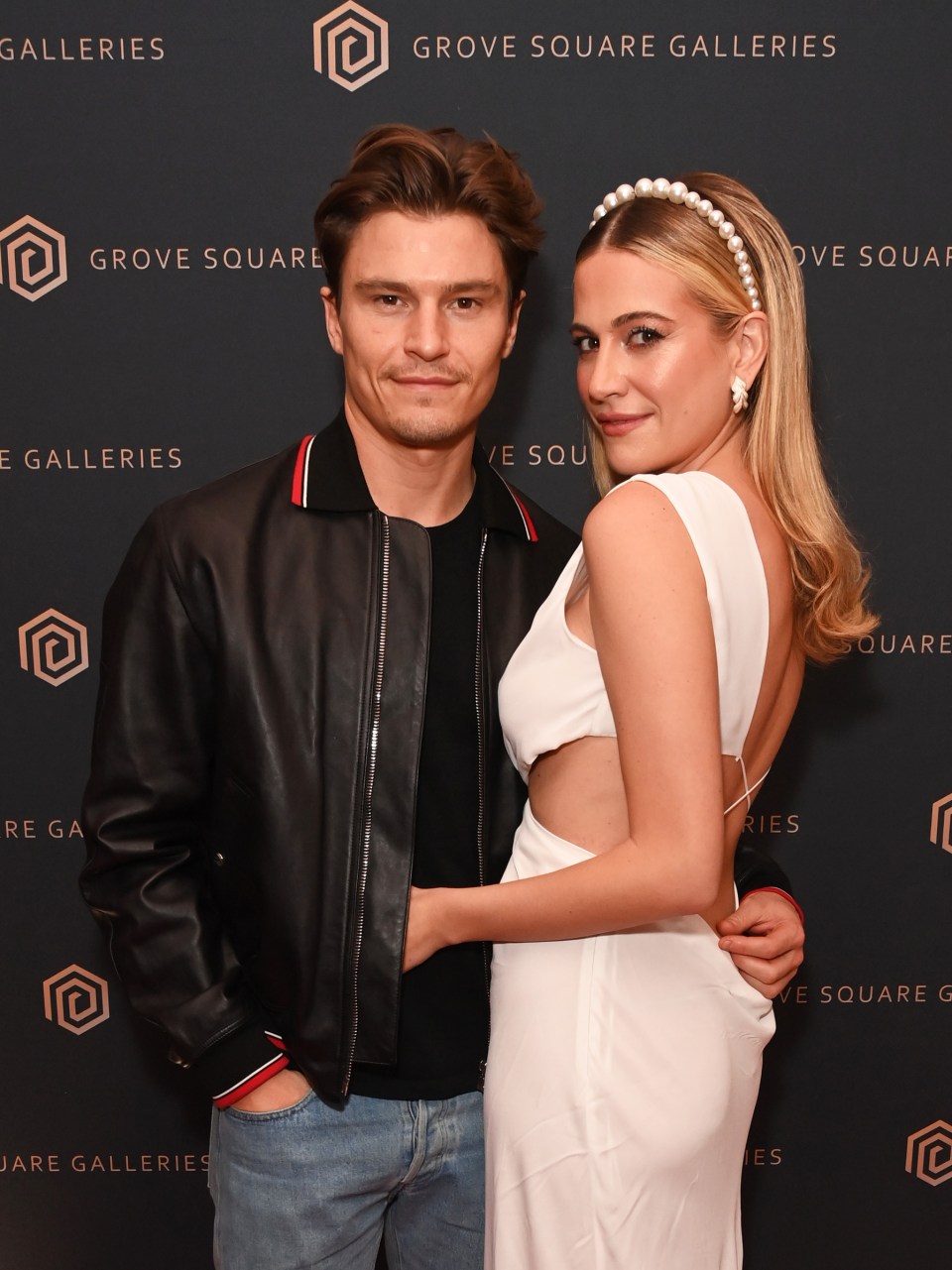 Pixie was joined at the bash by her fiancé Oliver Cheshire