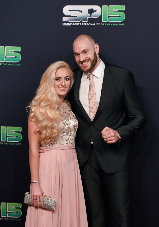 Tyson Fury - and wife Paris - attended in 2015 weeks after Fury's controversial comments emerged