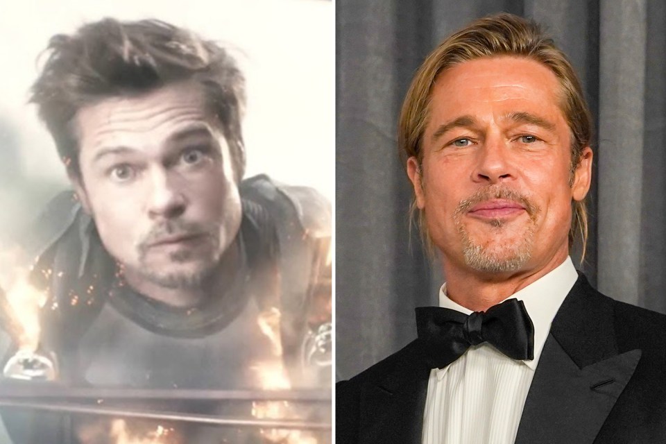 Blink and you might miss Brad Pitt's role in Deadpool 2