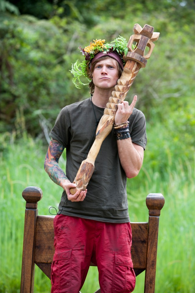  McFly's Dougie Poynter won I'm A Celebrity 2011