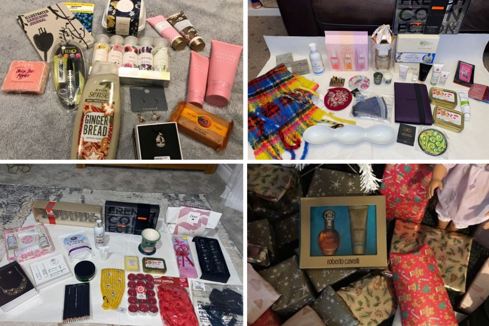 Some sellers are even listing gifts that are still wrapped