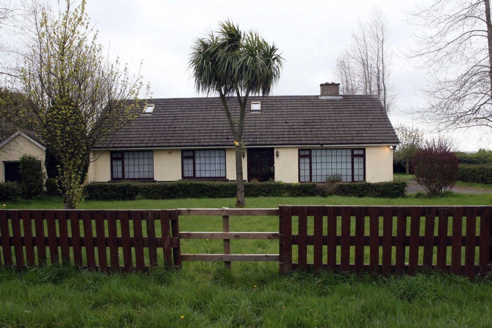 Rachel and Joe O’Reilly’s home near Naul in County Dublin where she was murdered