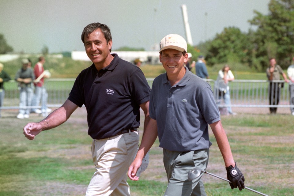 Garcia named Seve Ballesteros as one of his heroes