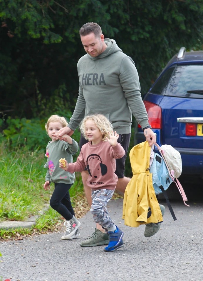 In an exclusive interview after Katie, 43, was given a suspended jail sentence on Wednesday, Kieran, pictured with their kids Jett and Bunny, admitted he was shocked by the extent of her latest incident