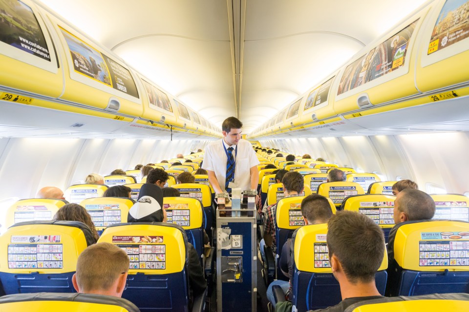 Ryanair has no first class to upgrade to - being all economy