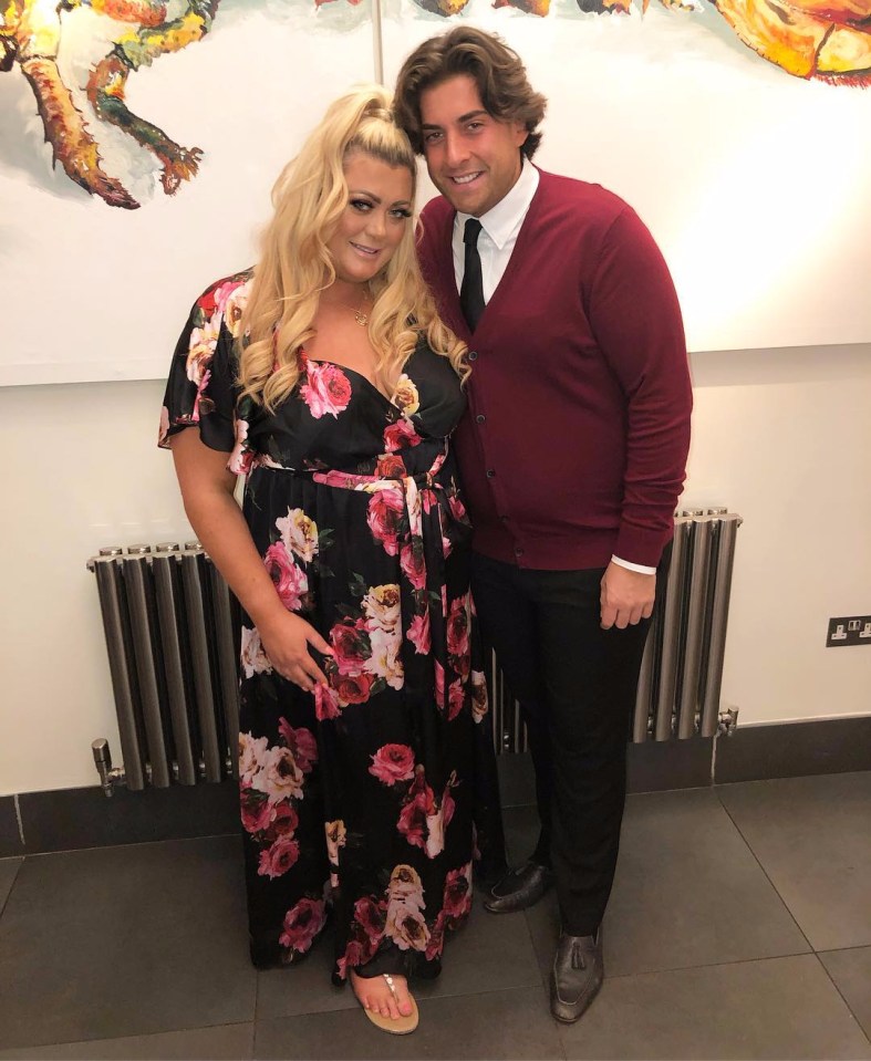 Arg and ex Gemma Collins