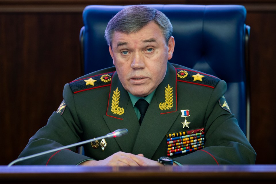 General Valery Gerasimov has warned Russia's nuke launchers and hypersonic missiles are ‘ready for action’