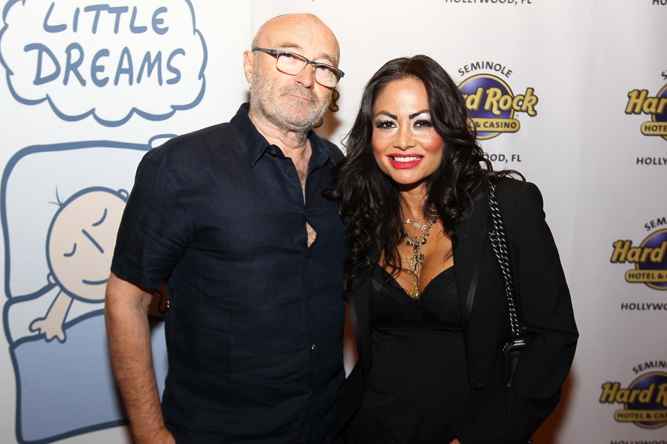 The 47-year-old was previously married to Genesis rocker Phil Collins