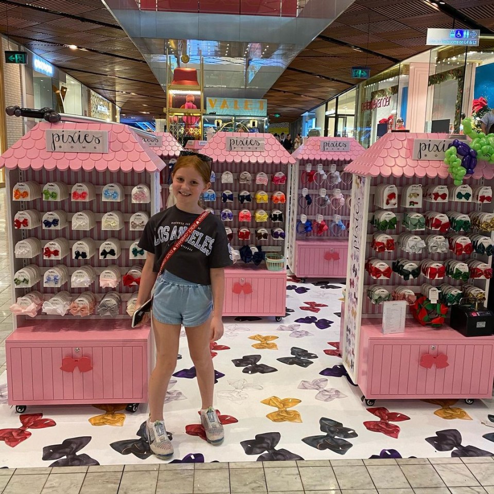 Pixie's Bows sell hair accessories and the pre-teen recently ventured into the toy arena