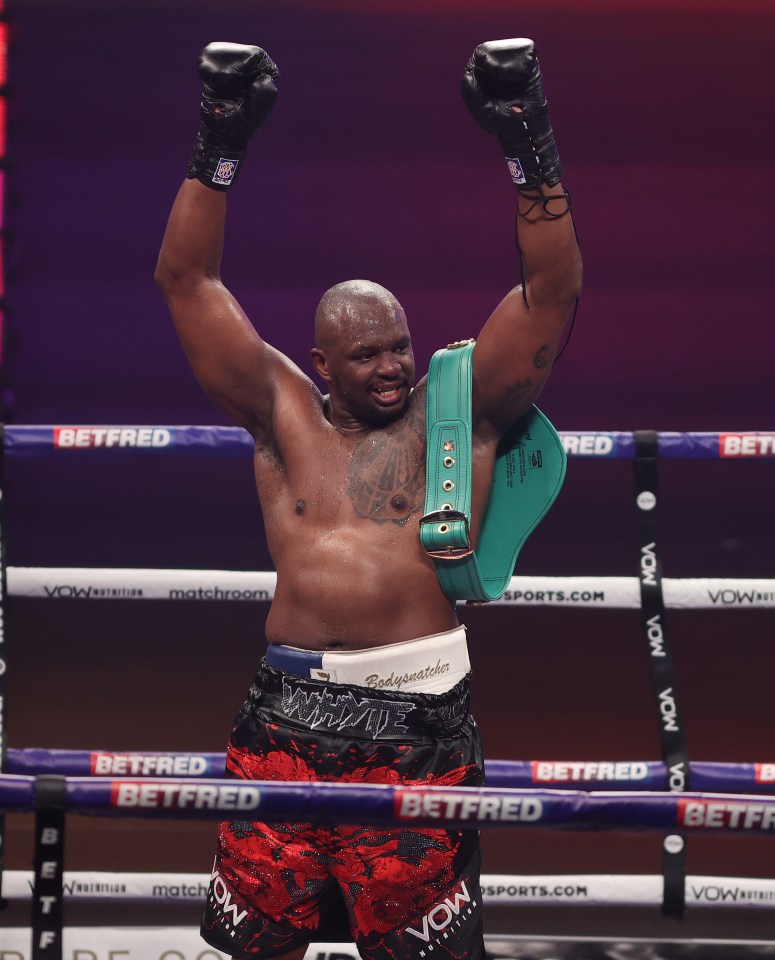 Dillian Whyte is Tyson Fury's WBC mandatory challenger