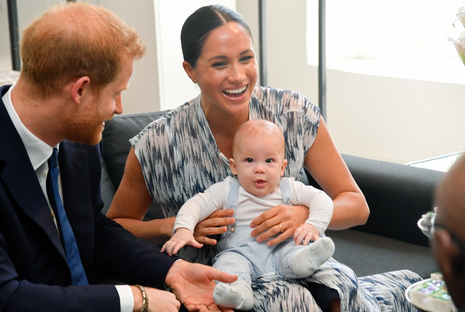 Archie received a waffle-maker from The Queen last year