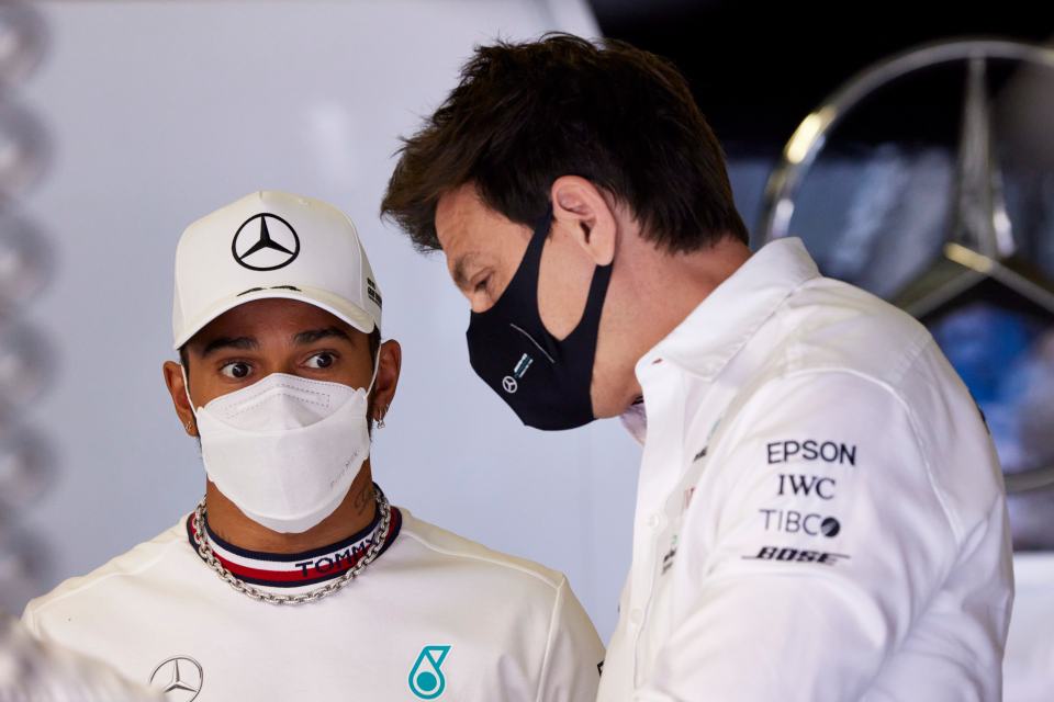 Toto Wolff has compared Lewis Hamilton's F1 title loss to Diego Maradona's 'Hand of God'