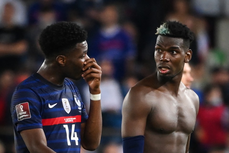 Tchouameni has played alongside Paul Pogba for France