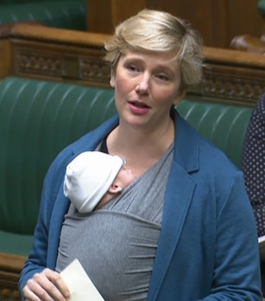 Labour MP Stella Creasy appeared in the Commons with a mewling infant recently and sparked a huge debate about whether people should be allowed to take their babies to work