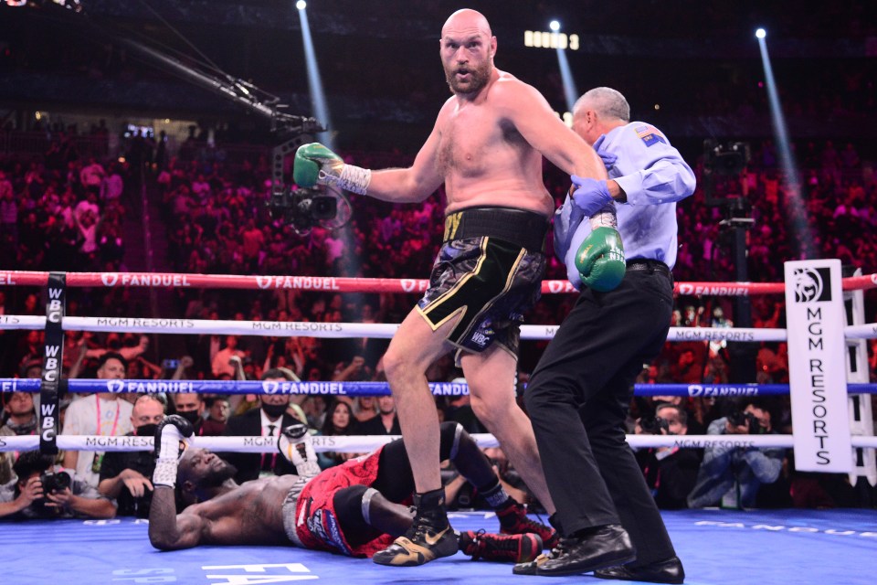 Tyson Fury knocked out Deontay Wilder in their trilogy bout