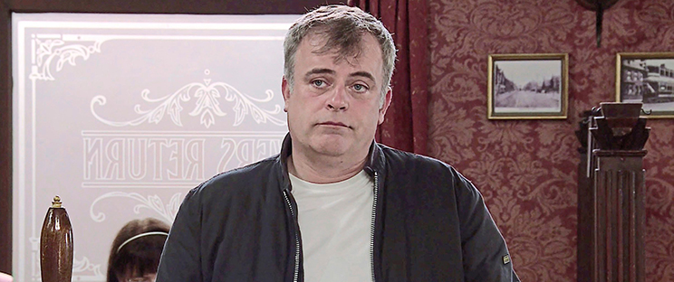 Simon Gregson plays Steve McDonald