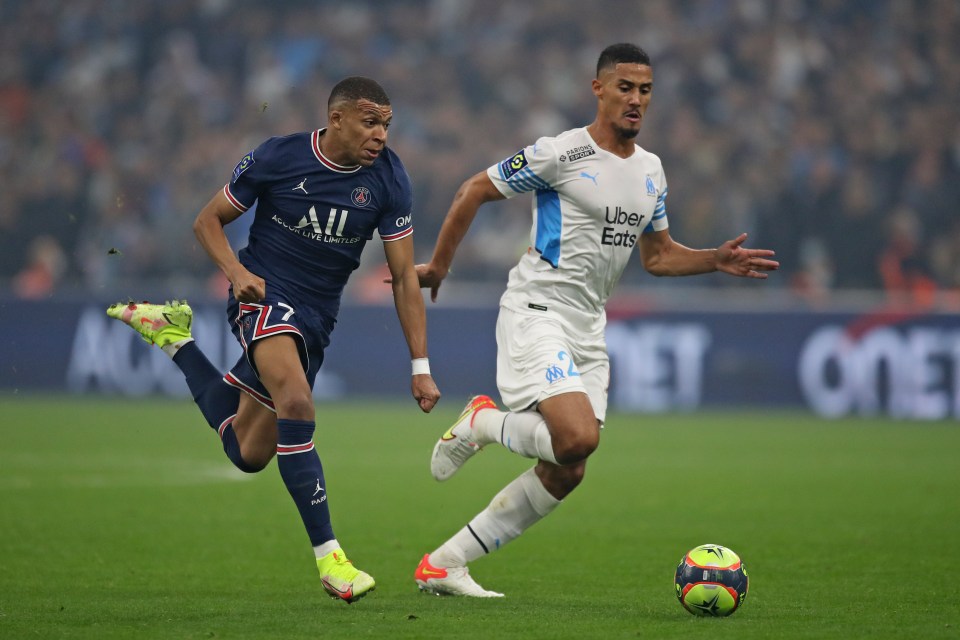 Saliba has impressed from his 21 appearances for Marseille this campaign