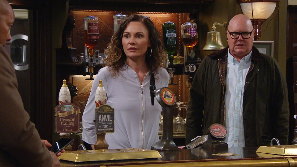 Al has been at odds with Chas Dingle over The Woolpack in recent weeks