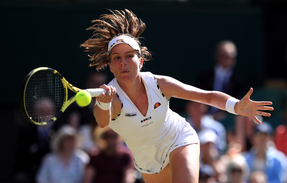 Konta has  has fallen to 113 in the world rankings following her poor form