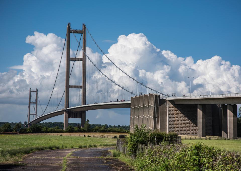 The man was fined for crossing the Humber Bridge without paying