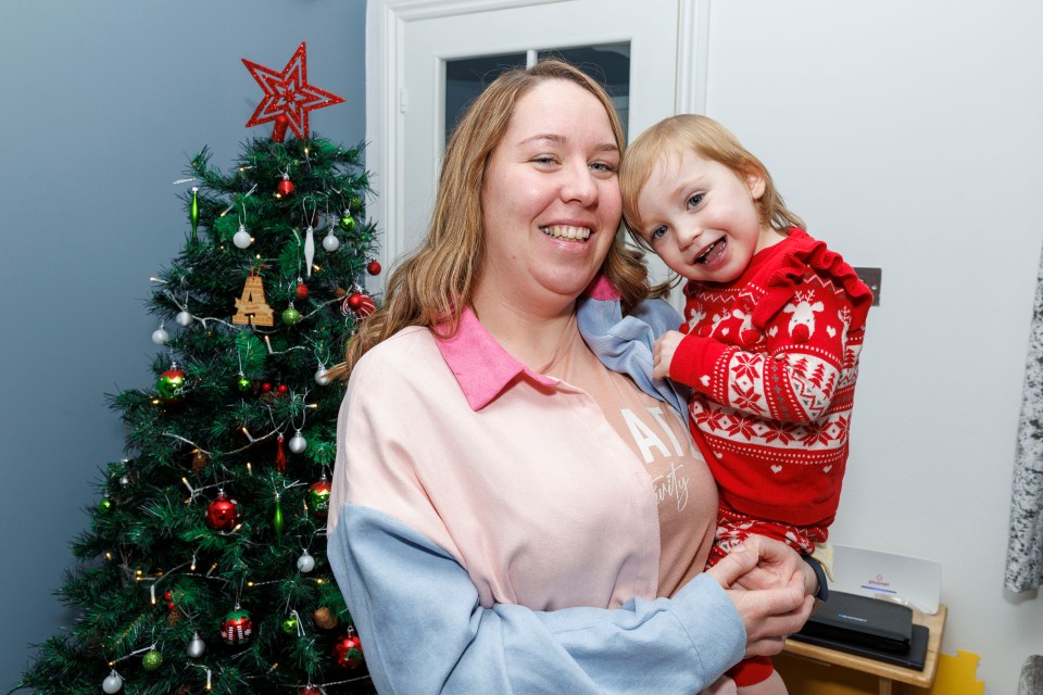 Annabelle was born two weeks early weighing just 4lb at St Thomas’ Hospital London