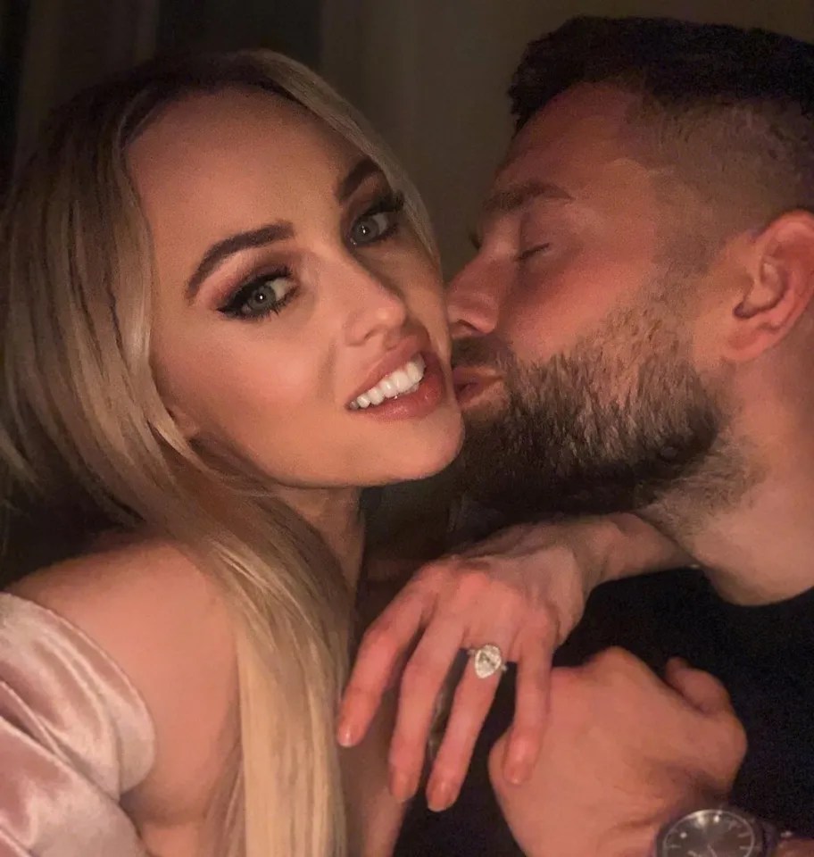 Jorgie Porter has announced that she is engaged to boyfriend Ollie Piotrowski