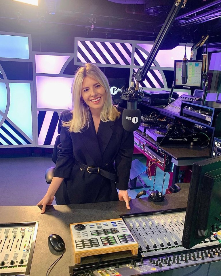 Mollie King now works for BBC Radio 1 as a presenter