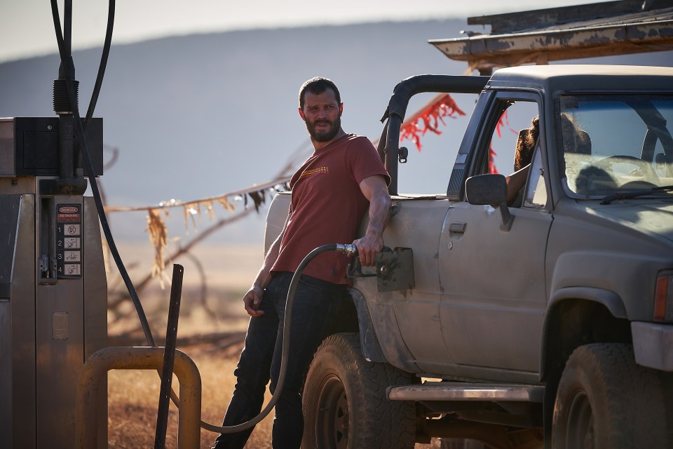 The petrol station as built in the Flinders Ranges