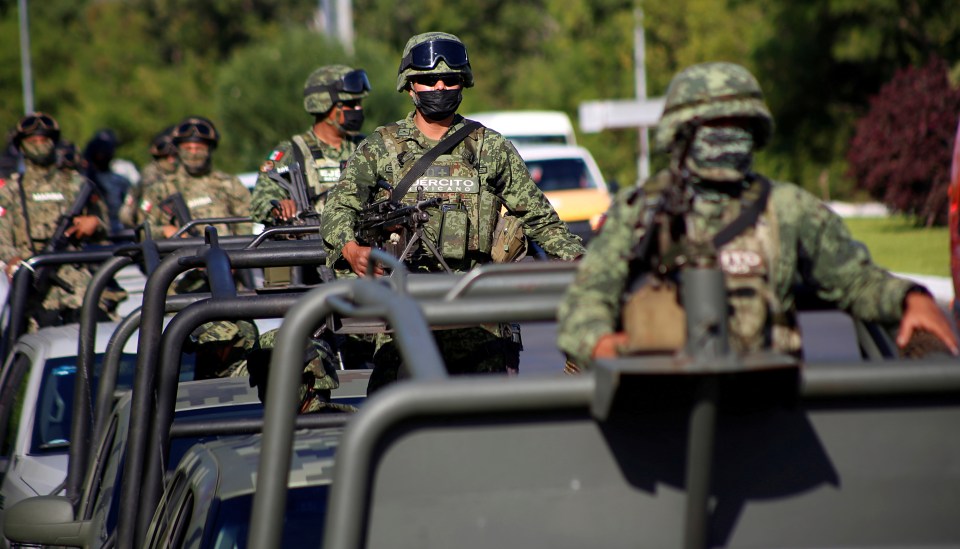 It comes a week after Mexico deployed 1,500 National Guardsmen to protect the resort area.