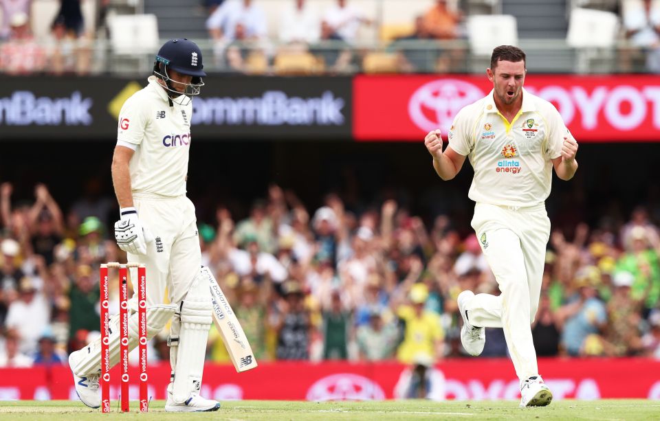 Australia skittled out England on the first day of The Ashes series