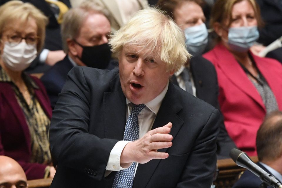 Boris pulled the plug just hours before last night’s event at Christie’s auction house in central London