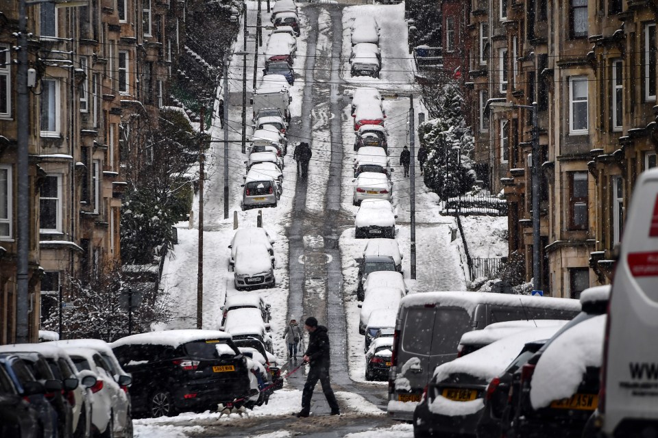 Parts of the country could see snow on Christmas Day