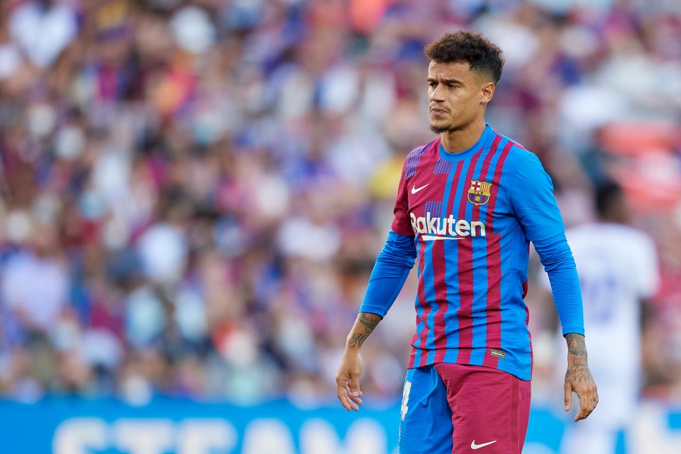 Philippe Coutinho has struggled for game time at Barcelona