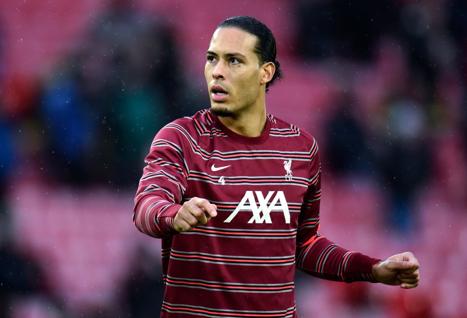 Liverpool could see the return of influential defender Virgil van Dijk